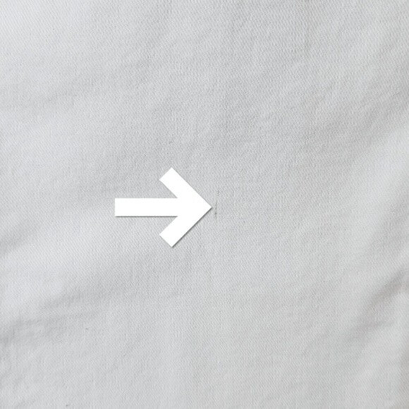 New! Zara High Rise Straight Leg Distressed Button Fly Rigid White Jeans - Picture 14 of 14